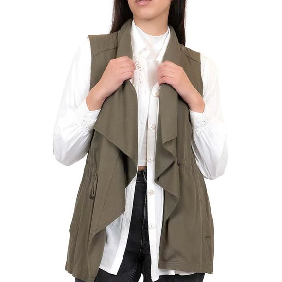 Badgley Mishka waterfall front vest szM - Picture 12 of 12